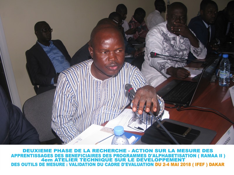 Pierre Sawadogo, le Coordinateur Régional du programme TOP EDUQ